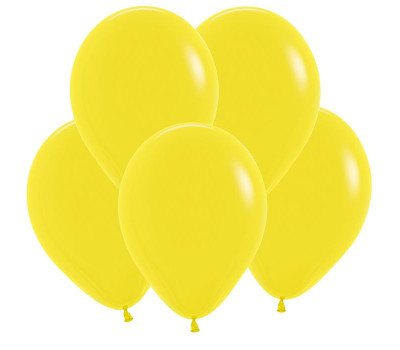 S Пастель 12"/30 см Желтый / Yellow  / 100 шт. / 112020