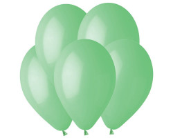 Шары Gemar Пастель 10/25 см. Мятный 77 /  Mint Green 77/ 100 шт. / G097719