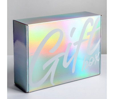 Складная коробка Gift box, 30,5 × 22 × 9,5 см 4687521