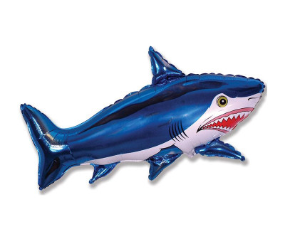 Flex metal 14 Акула (синий) / Shark / 1 шт /