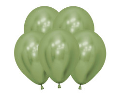 Sempertex Зеркальные шары 12 Рефлекс Лайм / Reflex Lime Green / 50 шт. / 212931