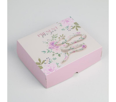 Коробочка для кондитерских изделий  Present fot you, 17 × 20 × 6 см 6896026