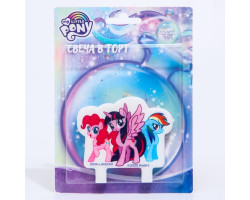 Свеча в торт "С Днем Рождения", Little Pony 5129896