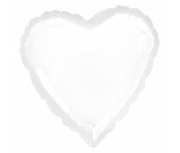 Аgura 19 Сердце Белый / 1 шт /