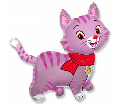 Фольгированная фигура Мой милый котенок (розовый) 37"/91*94 см