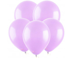 Веселуха Пастель 5"/12,5 см Сиреневый / Lilac / 100 шт. /, Латексный шар