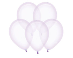 Sempertex Кристал Пастельный 12 Сиреневый / Lilac / 50 шт. /, Латексный шар