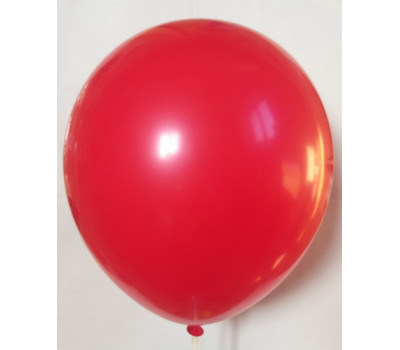 Шар (12''/30 см) 2,5 гр, Красный, пастель, 100 шт.
